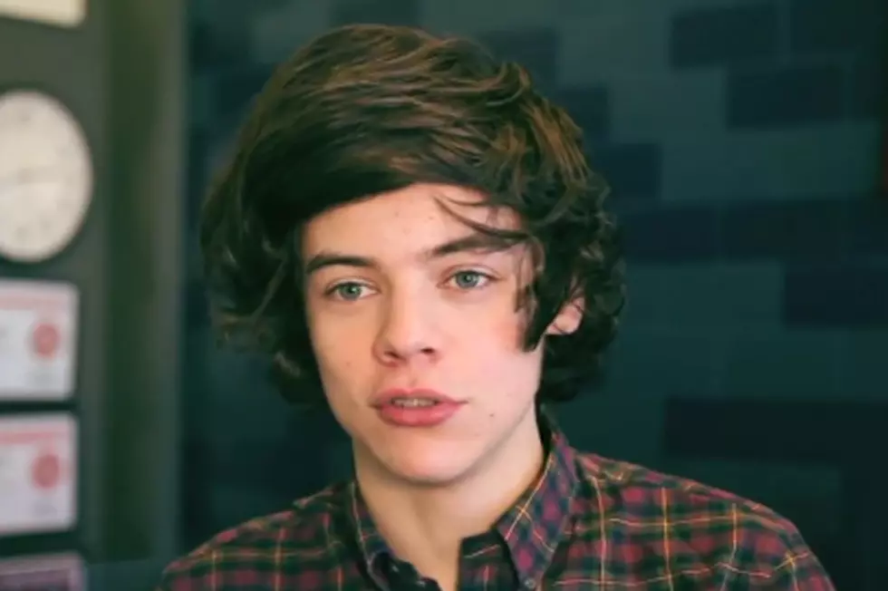 Harry Styles Chats About Pre-One Direction Music + Living With Louis Tomlinson