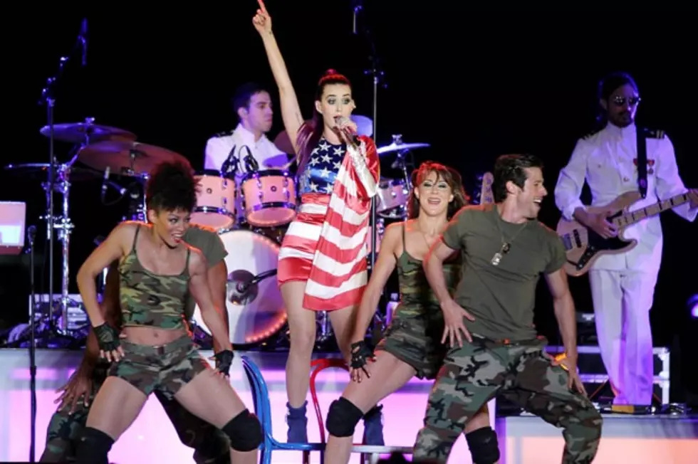 Katy Perry Kicks Off Fleet Week by Kissing a Sailor