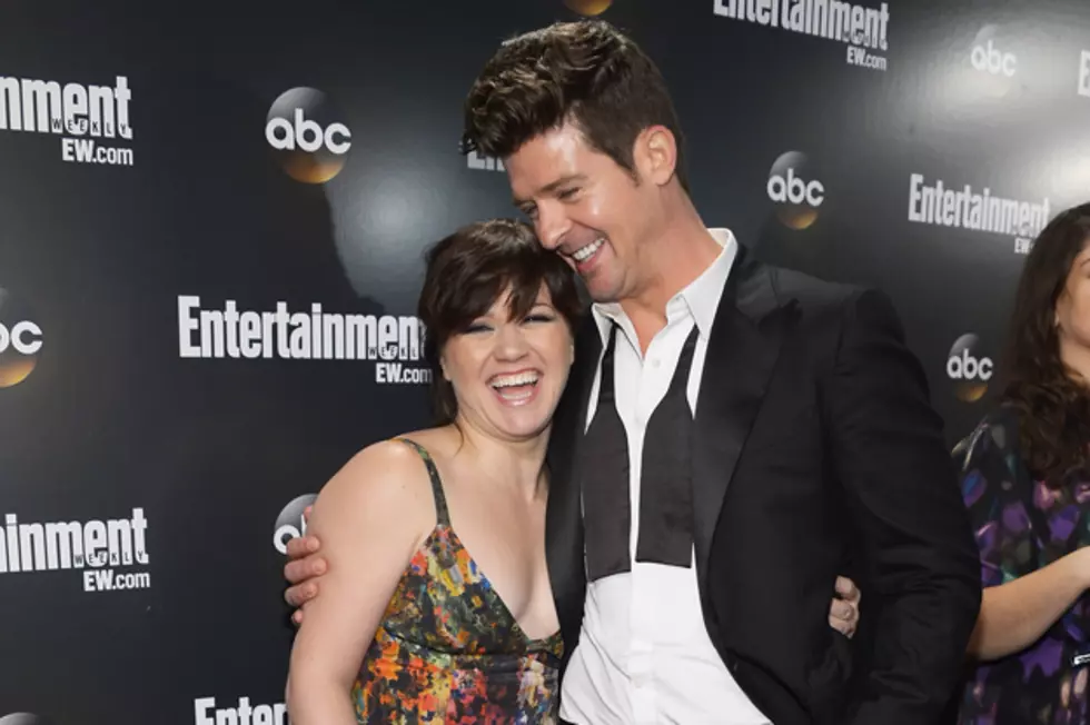 Kelly Clarkson and Robin Thicke Start ‘Duets’ Right With ‘State of Shock’