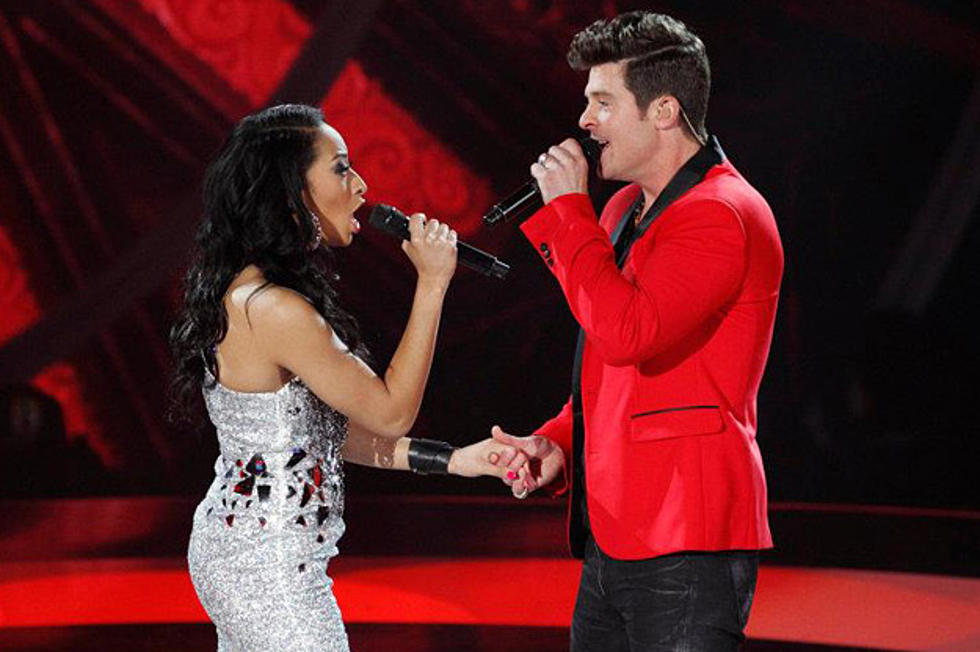 Robin Thicke + Olivia Chisholm Bring the Sexy to ‘Duets’ With ‘Lost Without You’