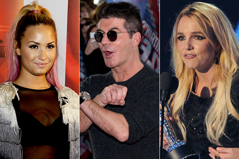 Simon Cowell Calls New ‘X Factor’ Judges Demi Lovato + Britney Spears ‘Catty’