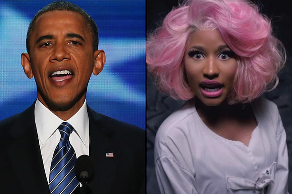 President Obama Addresses Nicki Minaj&#8217;s Mitt Romney Lyric