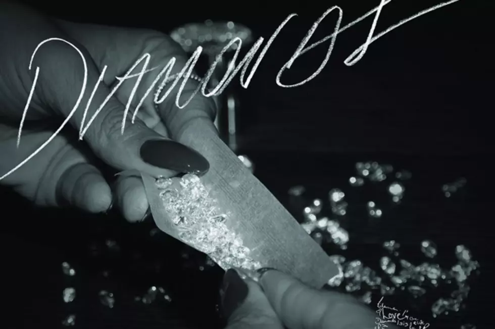 Rihanna Rolls Blunt Filled With ‘Diamonds’ on Single Cover