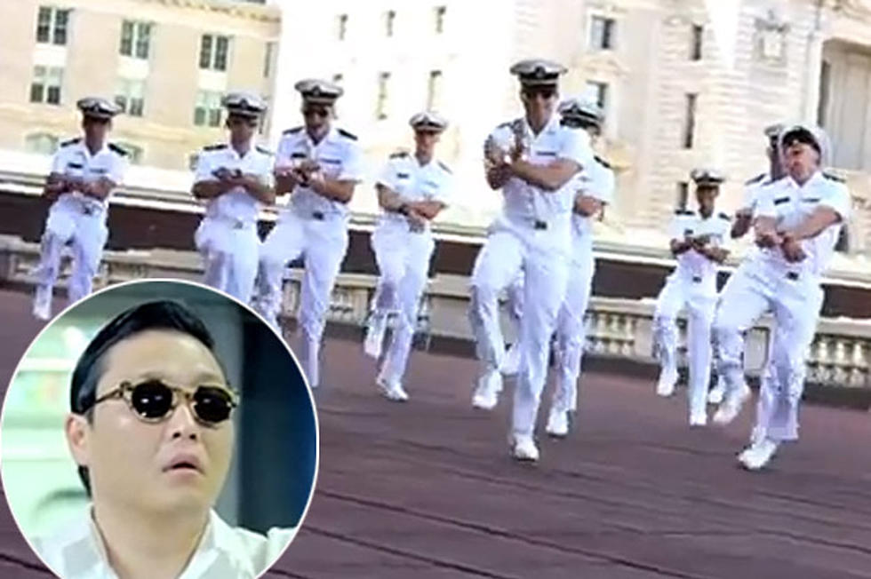 Watch U.S. Naval Midshipmen Get Their ‘Gangnam Style’ On