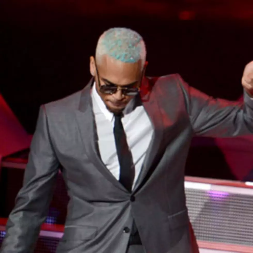 Chris Brown Dyes His Hair Blue + More