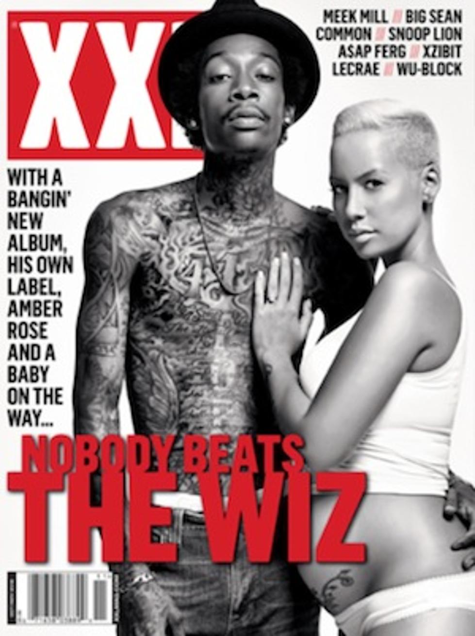 Wiz Khalifa + Amber Rose&#8217;s Baby Bump Cover XXL Magazine