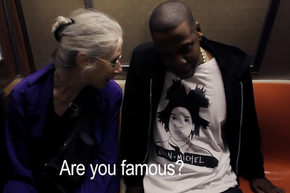 Jay-Z Meets Old Lady on Subway Who Doesn’t Know Who He Is