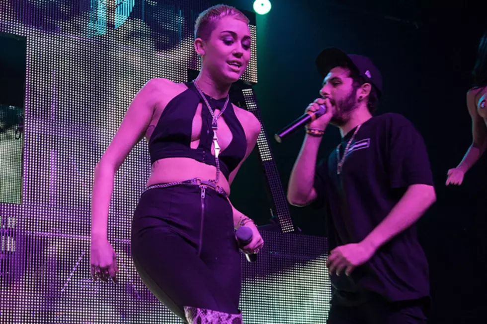 Watch Miley Cyrus + Borgore Perform ‘Decisions’ With Strippers [NSFW]