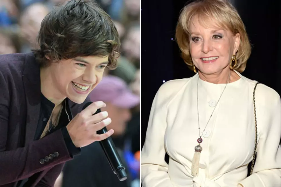 Pop Bytes: Barbara Walters Has the Hots for Harry Styles + More