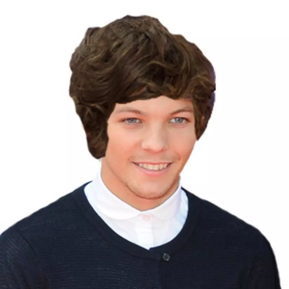 See Louis Tomlinson With Harry Styles&#8217; Swooping Curls