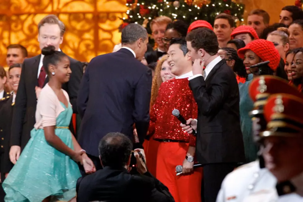 President Obama Watches Psy’s ‘Christmas’ Performance Despite Political Controversy