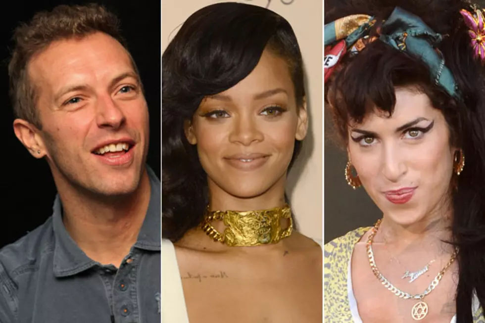 2013 BRIT Nominations: Coldplay, Rihanna + Amy Winehouse Honored