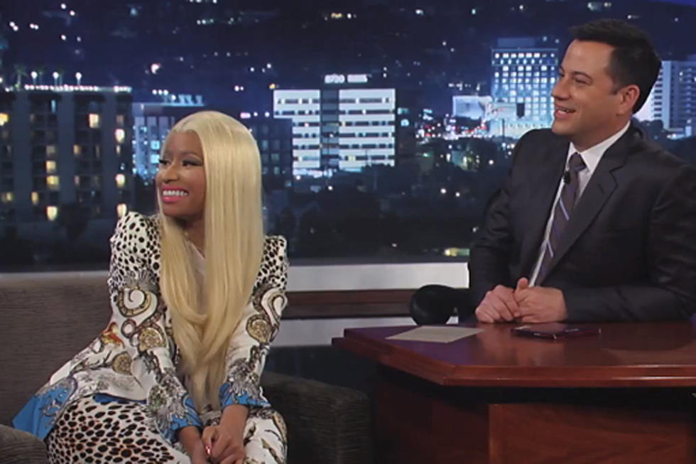 Nicki Minaj Talks Nicknames + ‘American Idol’ Feuds and Performs on ‘Jimmy Kimmel Live’