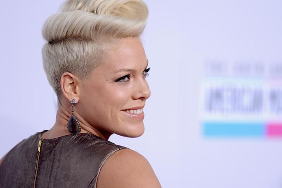 Pink Goes White on Redbook Cover, Reveals How She Won Carey Hart Back With Bloody Photos