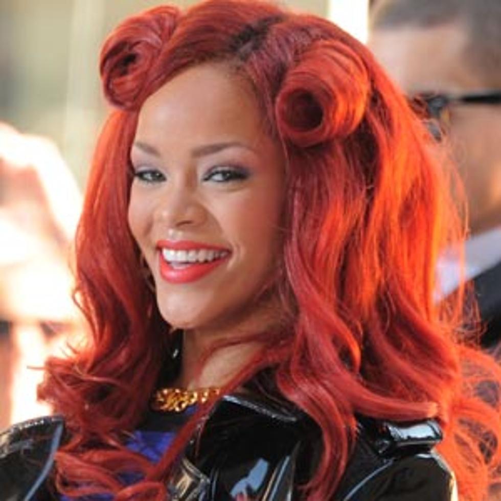 Red Suicide Rolls &#8211; Best Rihanna Hairstyles