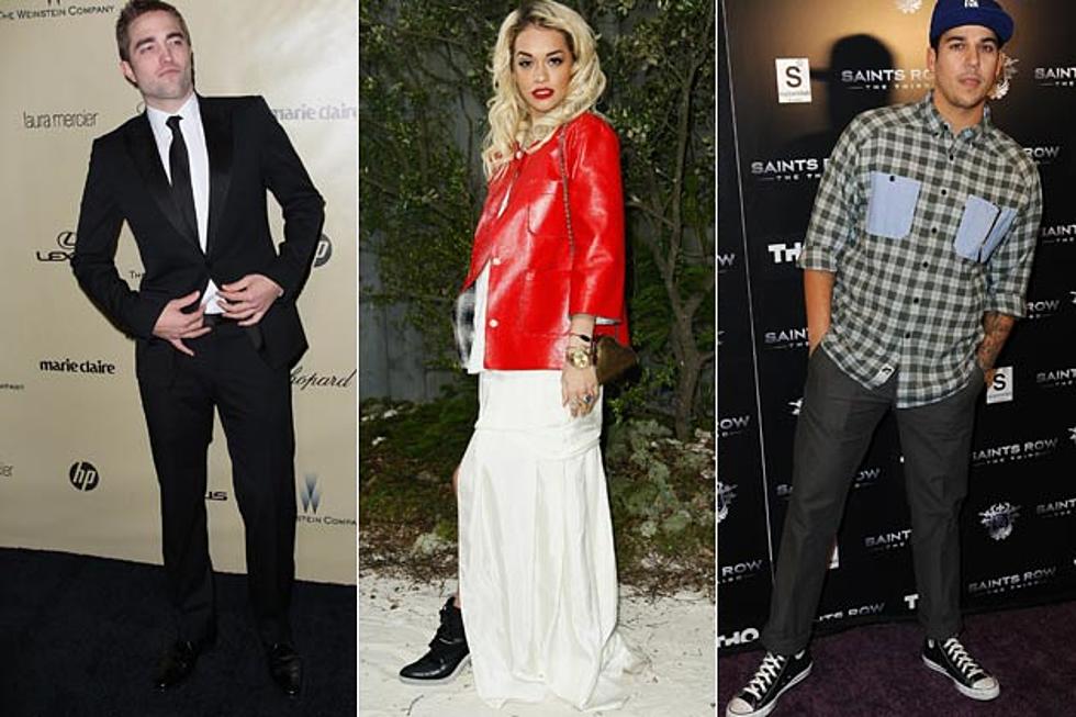Rita Ora Wants to Shag Robert Pattinson, Kill Rob Kardashian