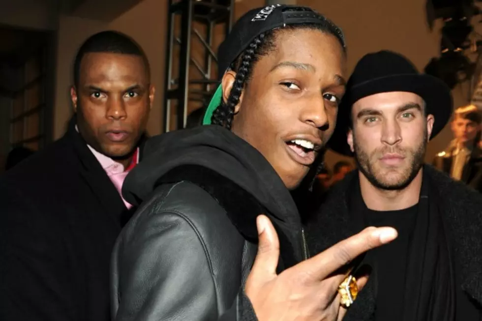 A$AP Rocky Nabs Best Collaboration Trophy at 2013 BET Awards