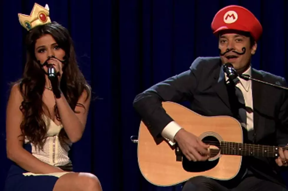 Selena Gomez + Jimmy Fallon Perform &#8216;Mario Kart Love Song&#8217; Live on His Show
