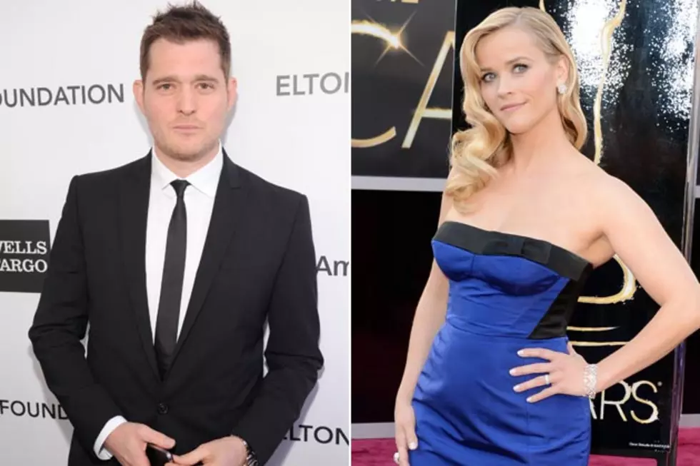 Listen to Michael Buble + Reese Witherspoon’s Duet ‘Something Stupid’