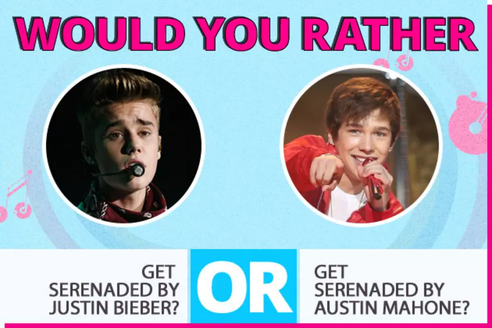 Would You Rather&#8230; Get Serenaded by Justin Bieber or Get Serenaded by Austin Mahone?