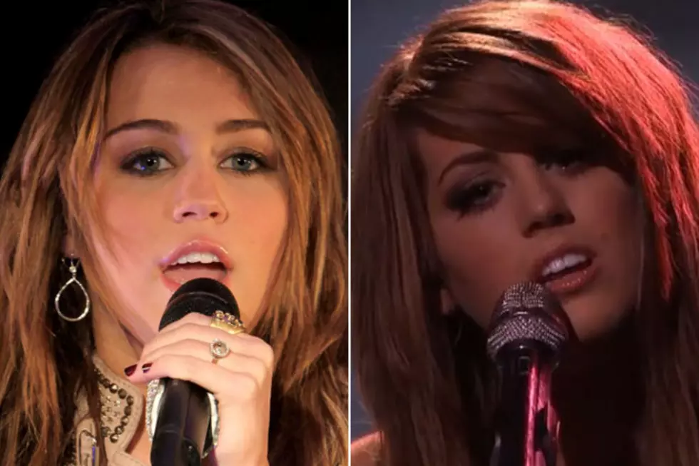 Miley Cyrus + Angie Miller – Celeb Look-Alikes