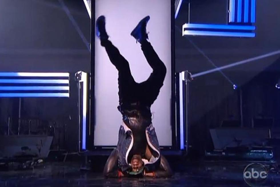 Jason Derulo Performs ‘The Other Side’ on ‘DWTS’ While Standing on His Head