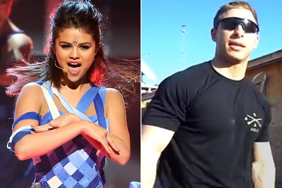 Selena Gomez Gets Asked to Army Ball [Video]