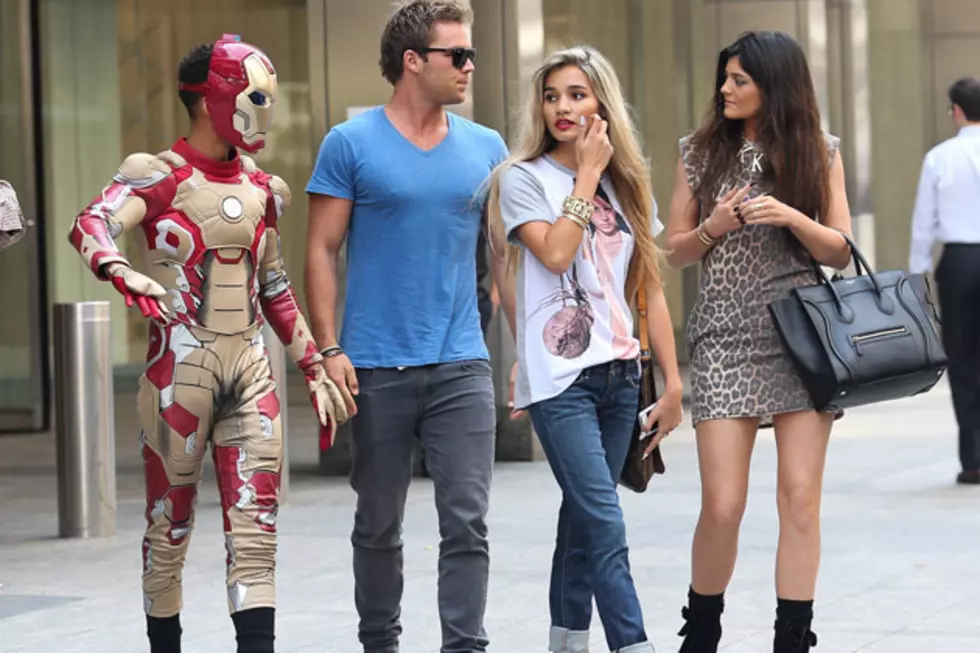 Jaden Smith on a Date With Kylie Jenner… Wearing an Iron Man Costume