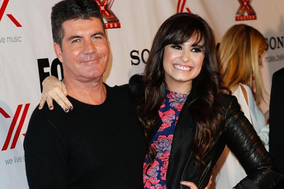 Demi Lovato Shares Embarrassing, Old Photos of Simon Cowell on Twitter