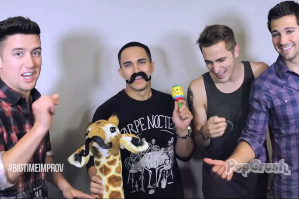 Big Time Rush Discuss Next Possible Single, Play a Game of Improv [Exclusive Videos]