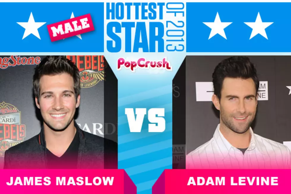 James Maslow vs. Adam Levine – Hottest Star of 2013, Round 1