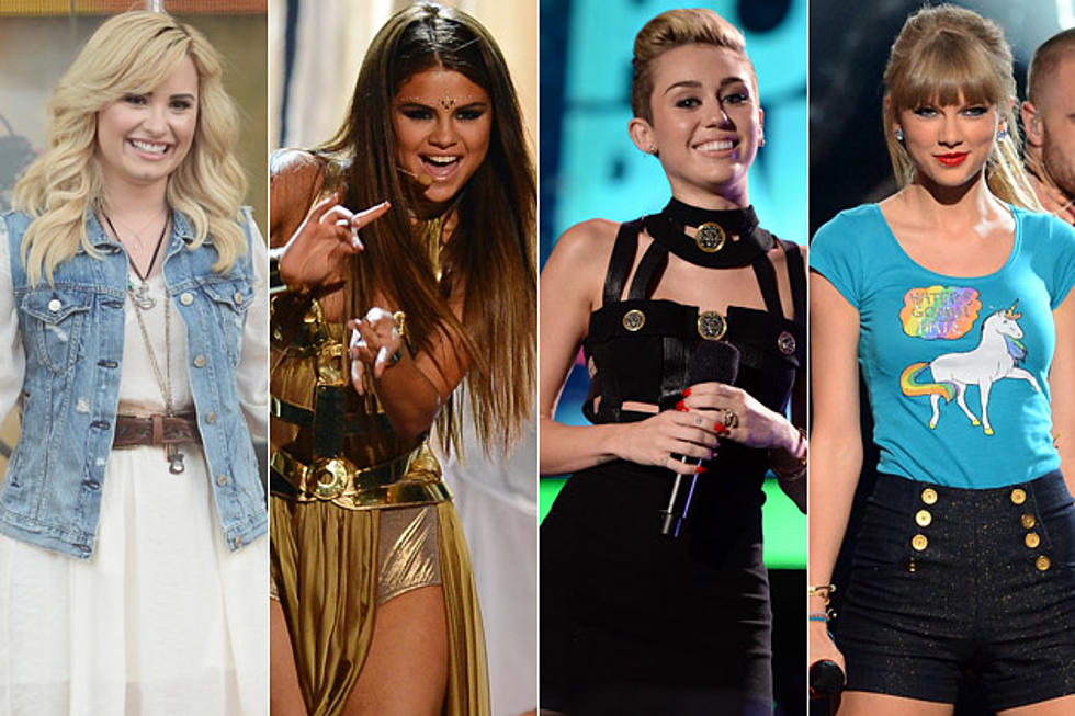 Demi Lovato Talks Ultimate Supergroup Lineup Featuring Selena Gomez, Miley Cyrus + Taylor Swift