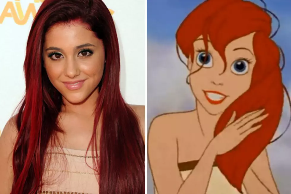 Ariana Grande + The Little Mermaid &#8211; Celeb Look-Alikes