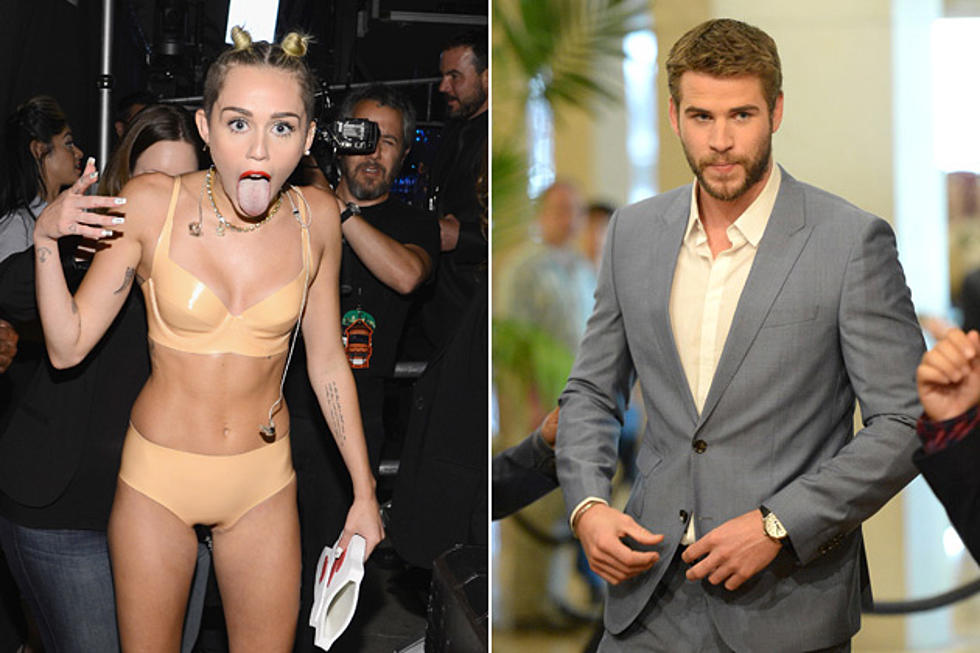 Liam Hemsworth Is Said to Be ‘Mortified’ by Miley Cyrus’ VMA Display as Raunchy ‘Bangerz’ Promo Photos Hit the Web