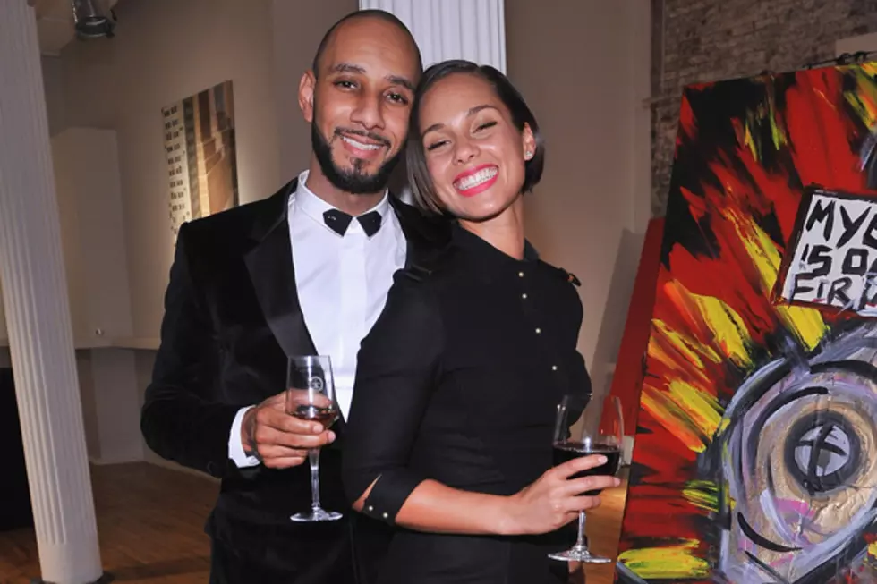 Alicia Keys + Husband Swizz Beatz Have Late Night Party at Wrong Home