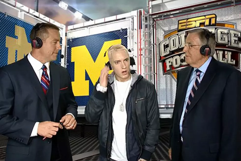 Eminem Goes 'Berzerk' at Michigan-Notre Dame Game [VIDEO, GIFs]