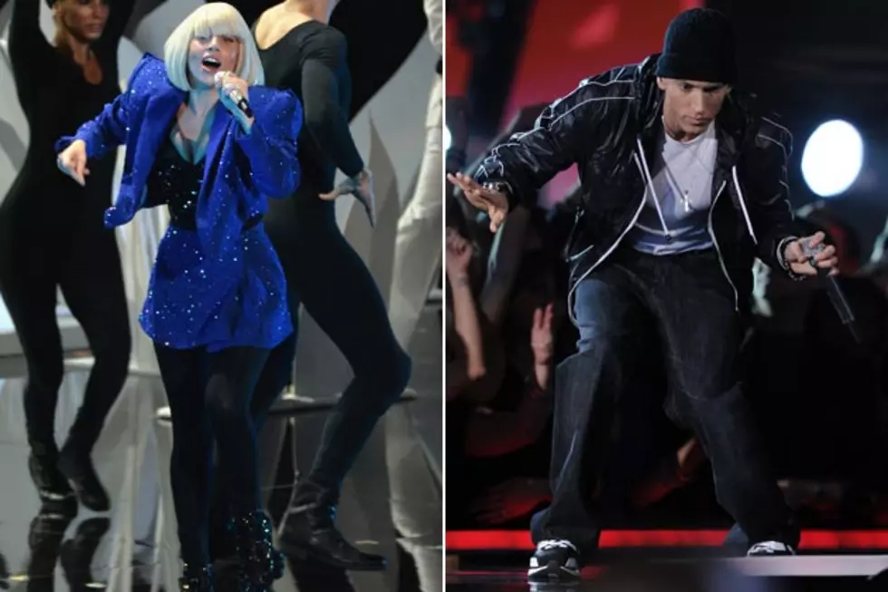 Lady Gaga + Eminem at the YouTube Music Awards