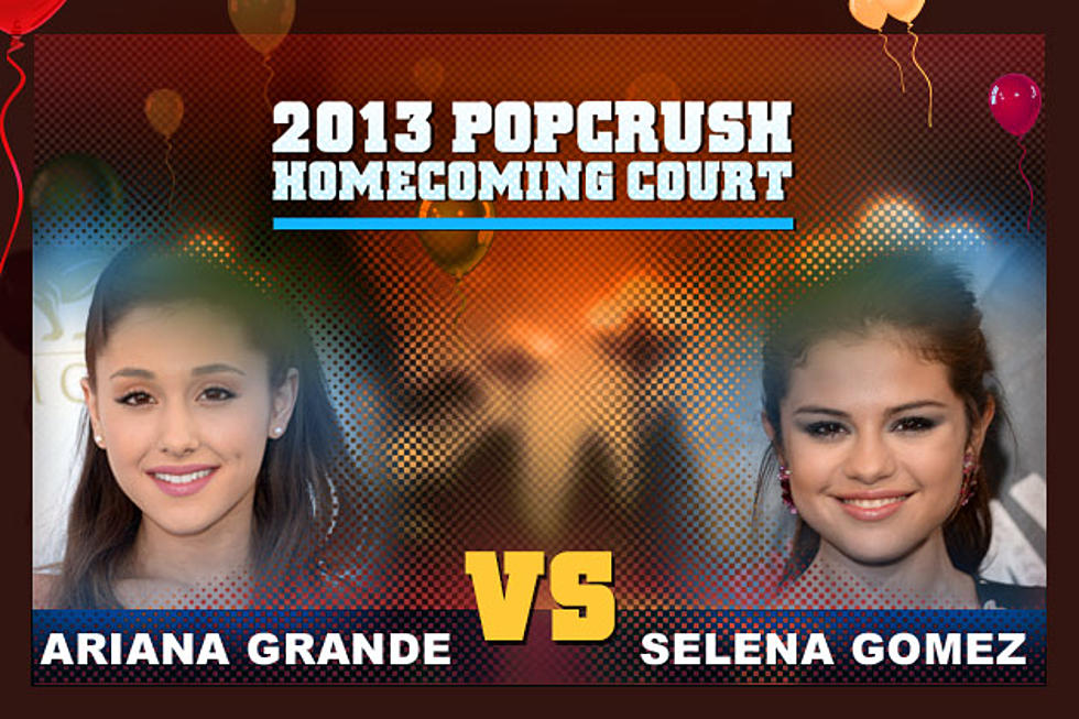 Ariana Grande vs. Selena Gomez - 2013 PopCrush Homecoming Court, Round 1