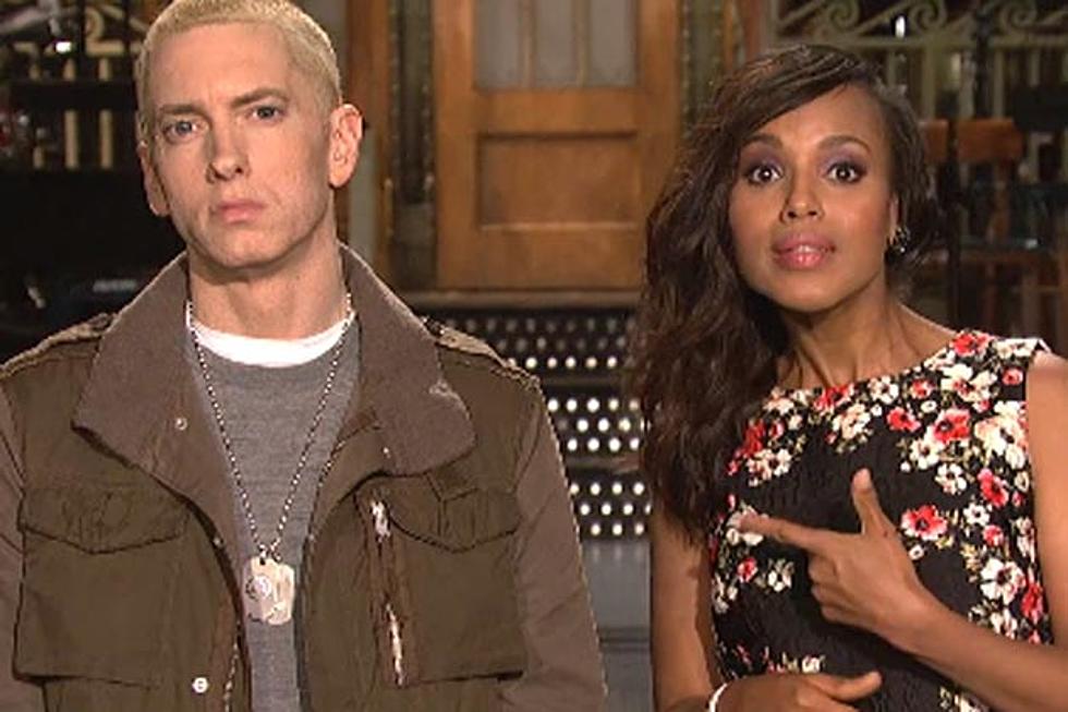 Eminem Keeps a Straight Face in ‘SNL’ Promos [VIDEO]