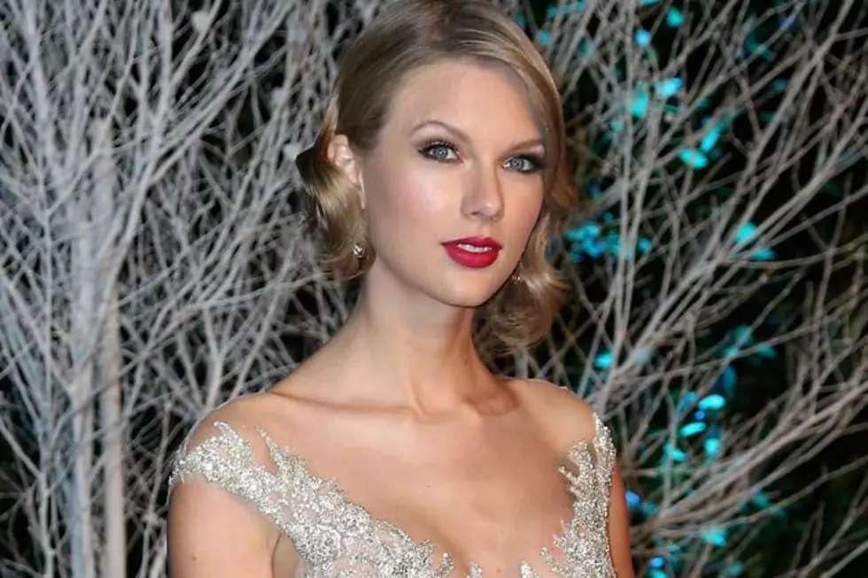 Taylor Swift Dazzles Like a Princess at Winter Whites Event in the U.K. [PHOTOS]