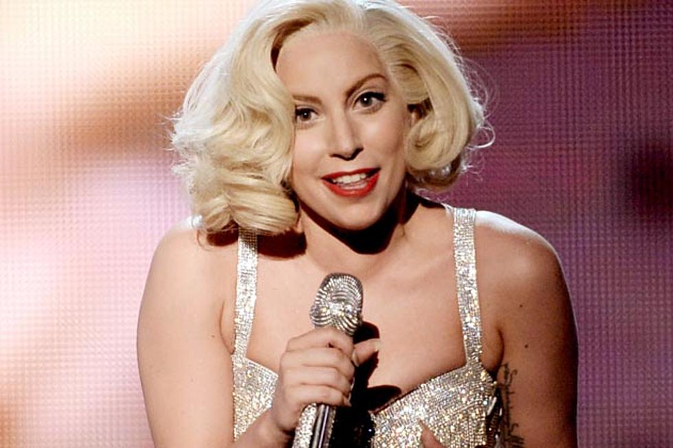 Lady Gaga Rocks Two-Tone Hair [PHOTO]