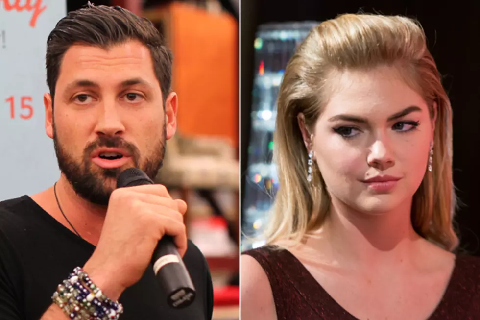 ‘Dancing With the Stars’ Pro Maksim Chmerkovskiy + Kate Upton Split