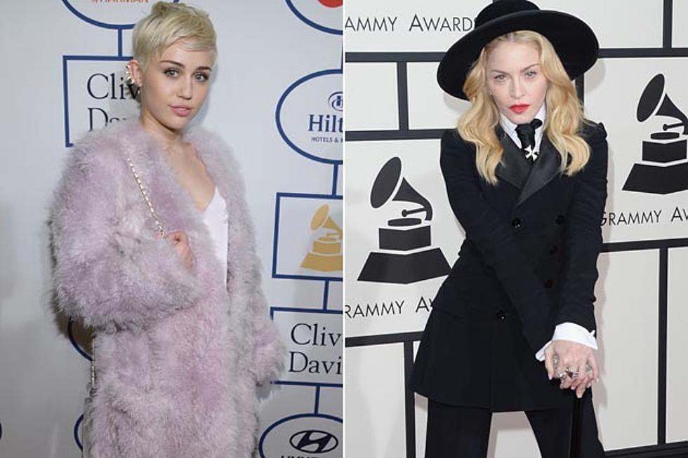 Miley Cyrus + Madonna Are Rhinestone Cowgirls [PHOTOS]