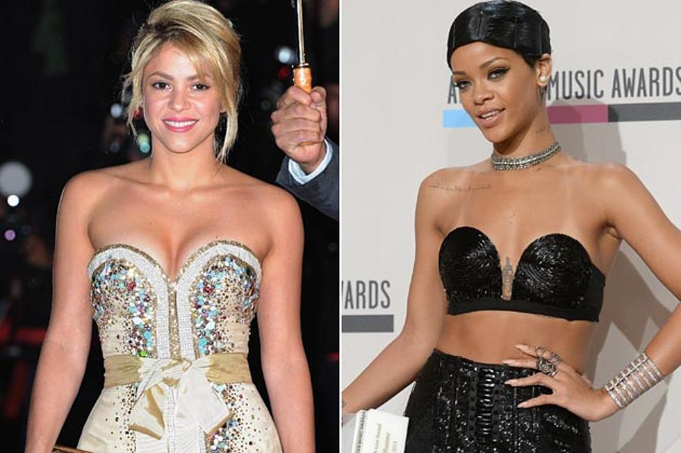 See the Shakira + Rihanna ‘Can’t Remember to Forget You’ Single Cover
