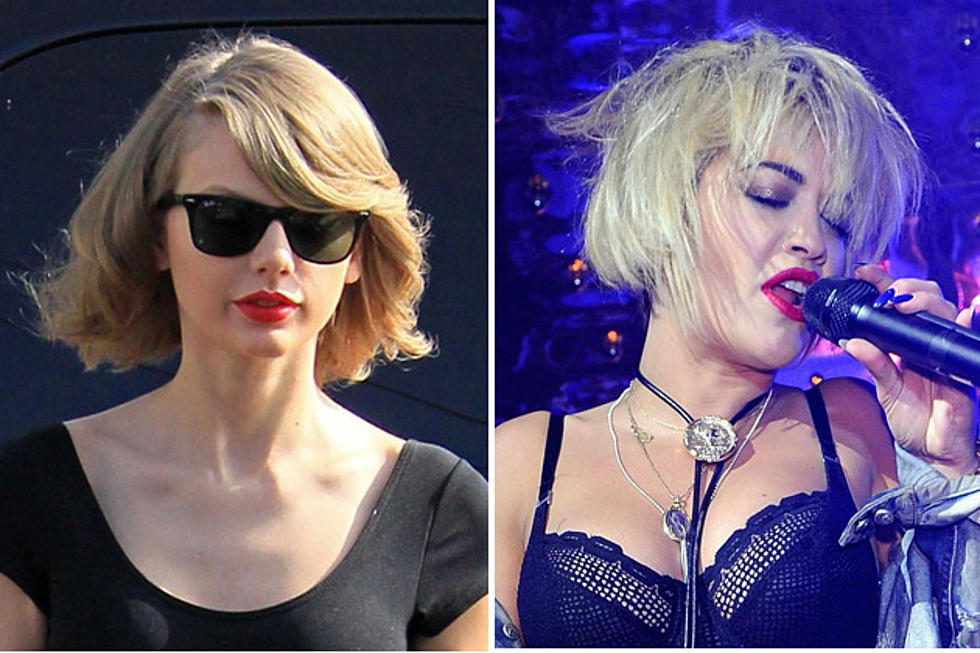 Taylor Swift vs. Rita Ora: Whose Blonde Bob Do You Like Best? &#8211; Readers Poll