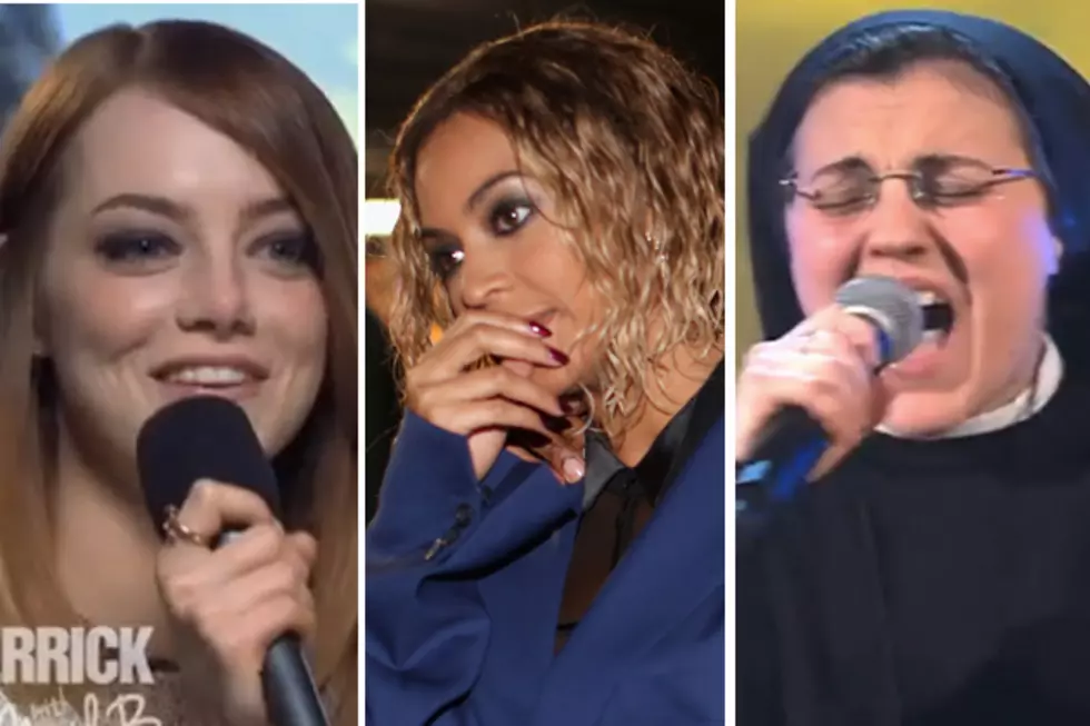 Emma Stone, Beyonce + Jay Z + Nun Singing Alicia Keys - Michelle's Crushes