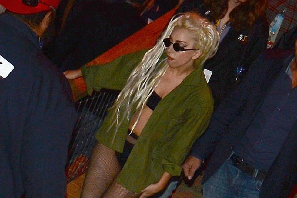Lady Gaga at SXSW 2014: Vomiting, Performing on a Rotisserie + More