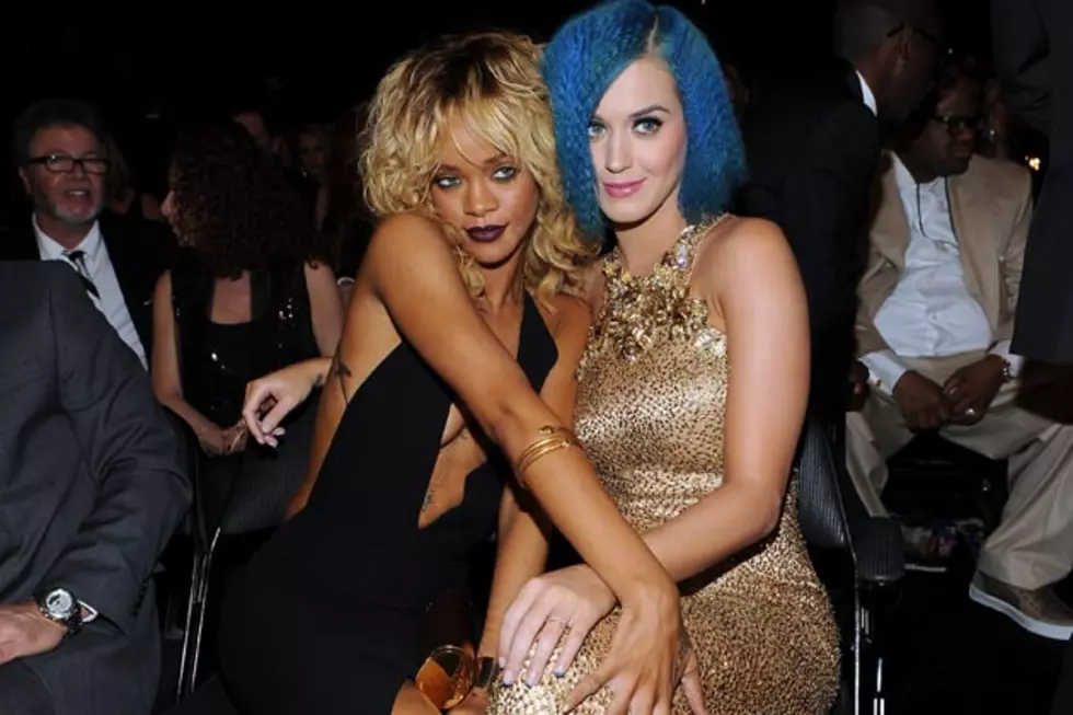 Katy Perry + Rihanna Reunite in NYC