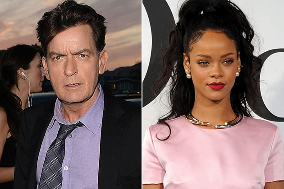 Charlie Sheen Trashes Rihanna in Twitter Rant