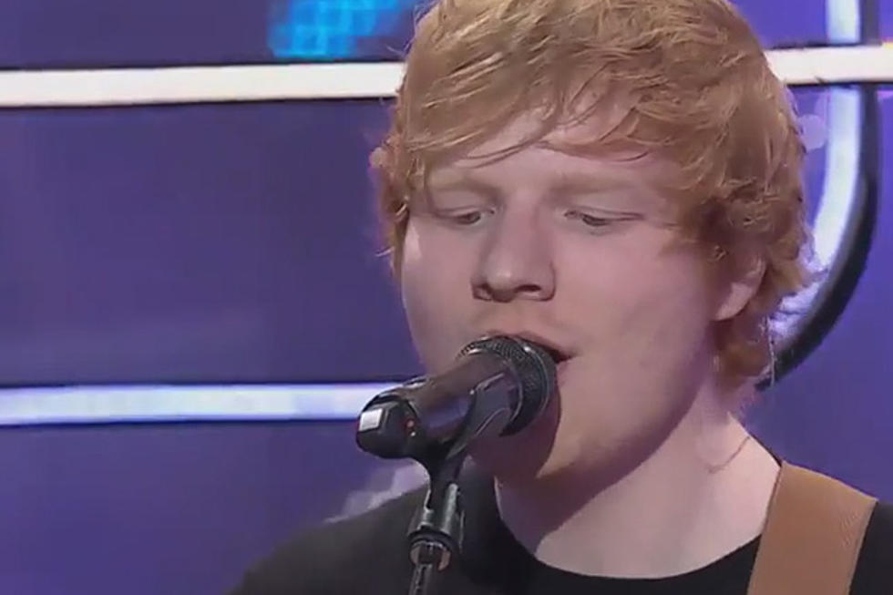 Watch: Ed Performs 'sing'